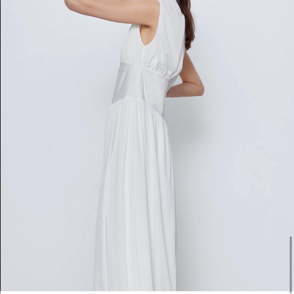 New with tags Zara white combination Dress - Picture 10 of 14